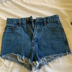 BDG denim shorts